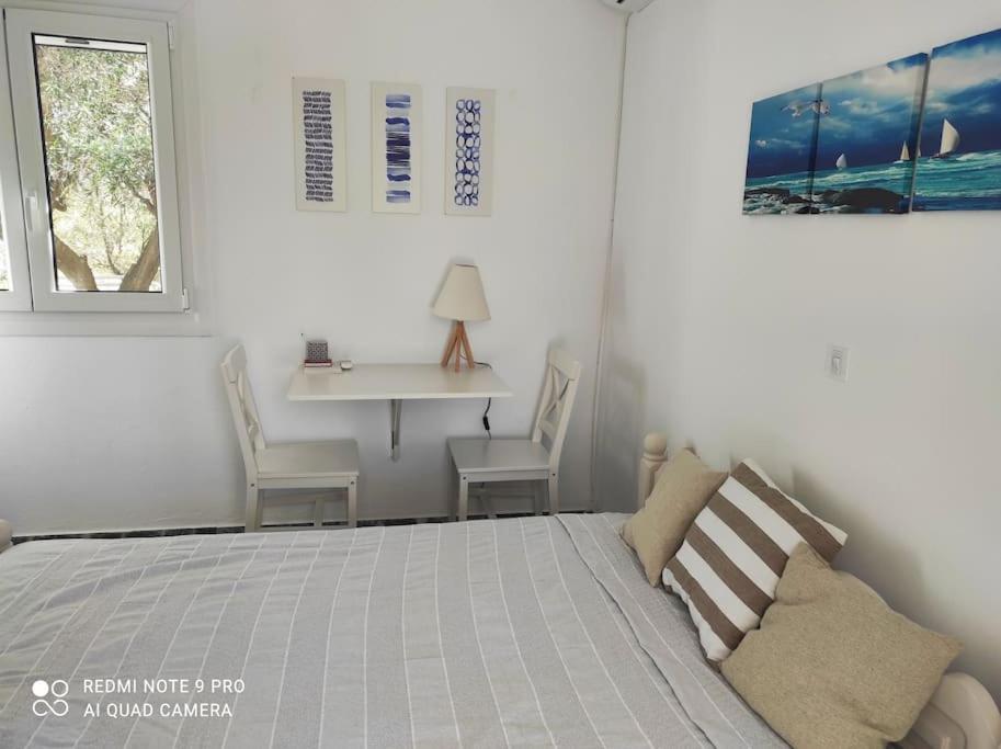 White Villa In Olive Trees And Seaview To Panagia Almiropótamos Esterno foto