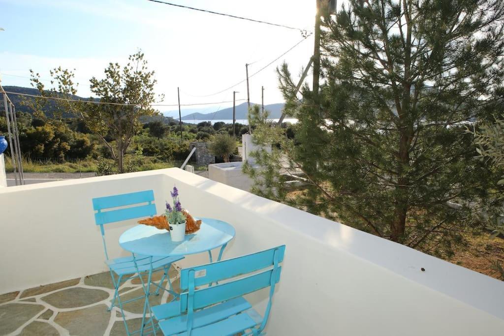 White Villa In Olive Trees And Seaview To Panagia Almiropótamos Esterno foto
